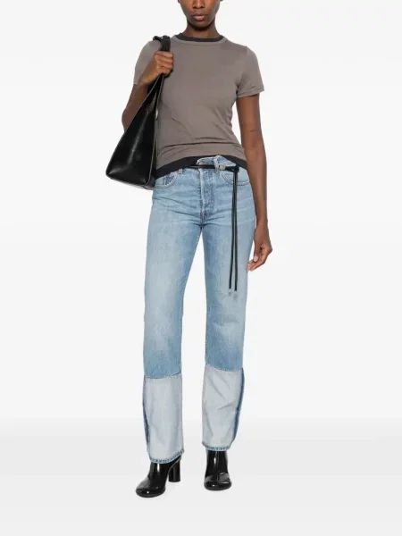 Blugi Mm6 Maison Margiela albastru