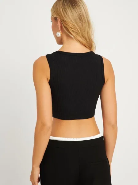 Cool & Sexy Top negru