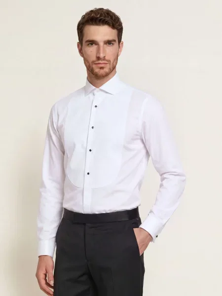 Boss Košile Hank Slim Fit bílá