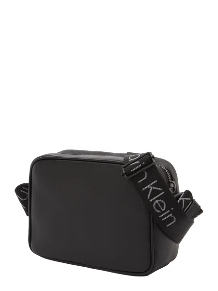 Calvin Klein Geantă crossover Webbing Strap Camera Bag negru