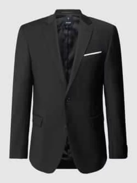 Marynarka na 2 o kroju slim fit z kieszenią z patką Joop! Collection czarna