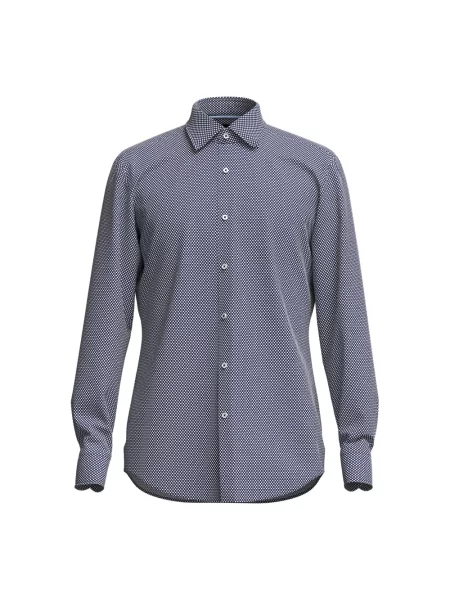 Koszula Boss casual niebieska