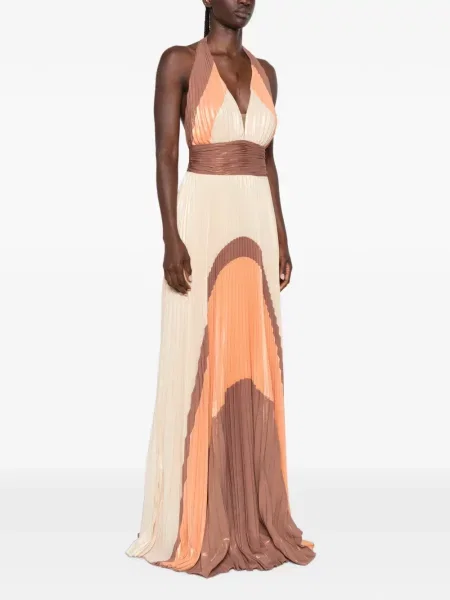 Rochie maxi Maestri cu gât halter