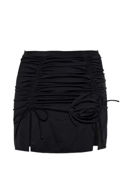 Fusta mini Moschino cu volane negru