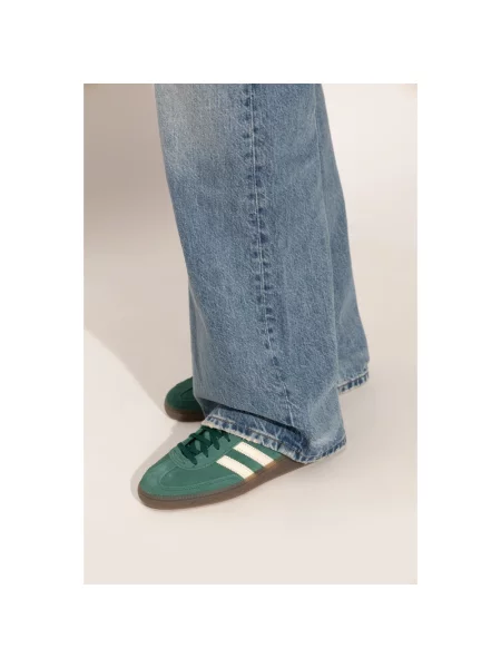 Sneakersy Adidas Originals zamszowe zielone
