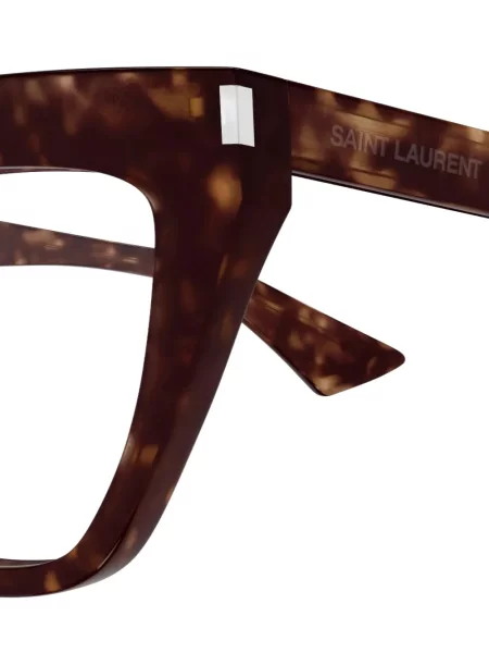 Slnečné okuliare Saint Laurent Eyewear hnedá