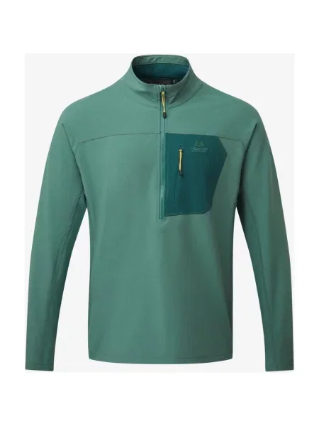 Koszulka z długim rękawem Mountain Equipment Arrow Zip morski ciemnozielony L zielony