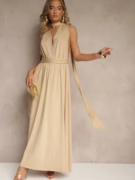 Rochie Lilovea bej