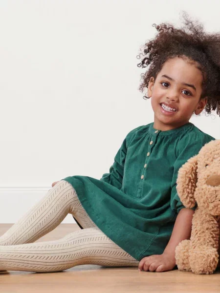 Tchibo Колготи Для дівчаток Бавовна/поліамід бежевий