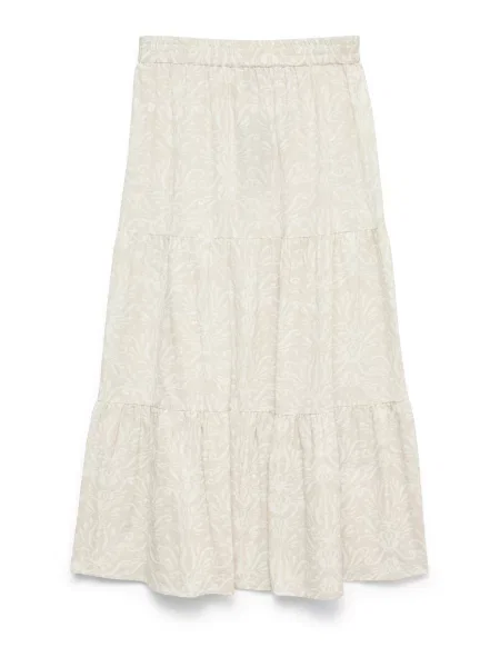VERO MODA Fustă VMDICTHE / crem bej