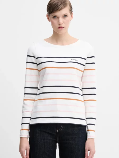 Barbour longsleeve HAWKINS beżowy