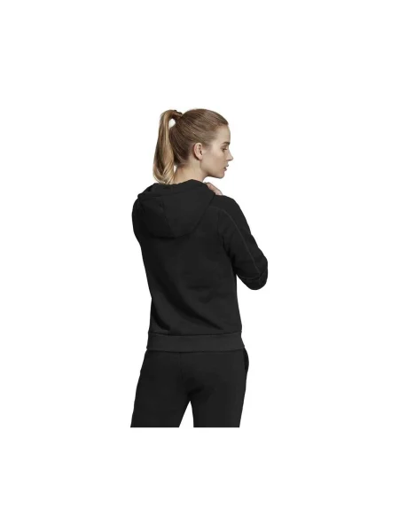Hanorac cu glugă Adidas negru