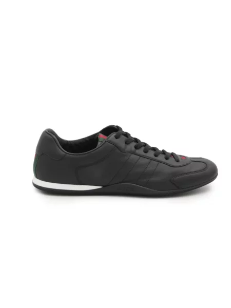 Sneakersy Gucci skórzane czarne