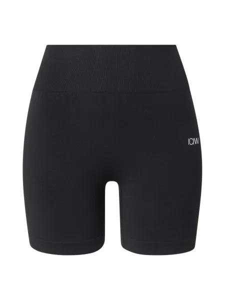 ICANIWILL Športne hlače Smooth' črna