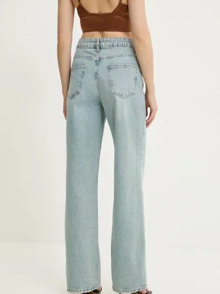Džíny Answear Lab high waist modré