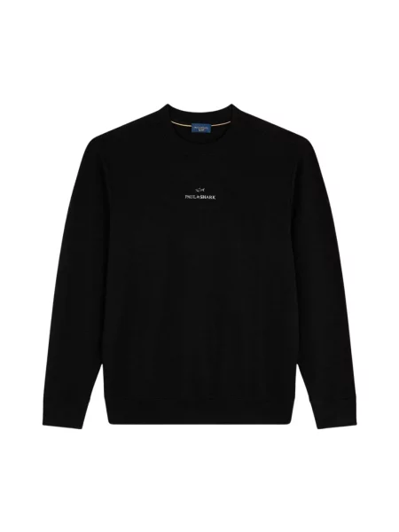 Bluza Paul & Shark z nadrukiem czarna