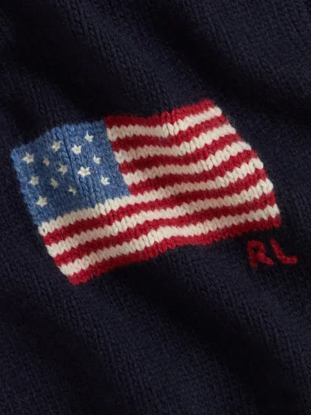 Șosete Polo Ralph Lauren cu 5 buzunare cu broderie tricotate albastru