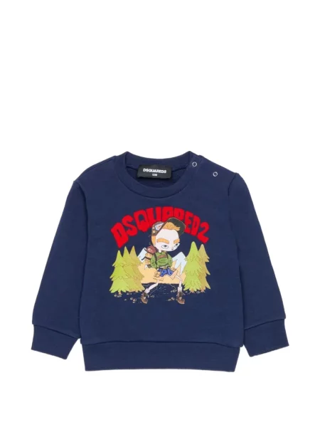 Sweter dziecięcy Dsquared2 niebieski