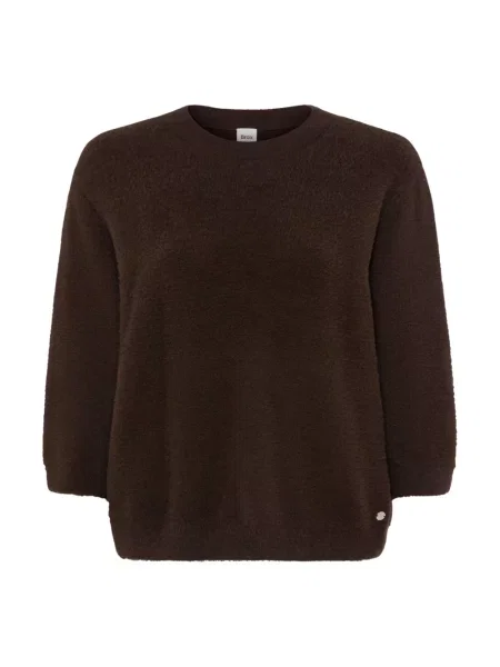 Sweter Brax brązowy