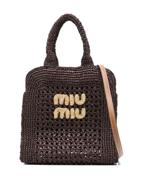 Geantă Miu Miu maro