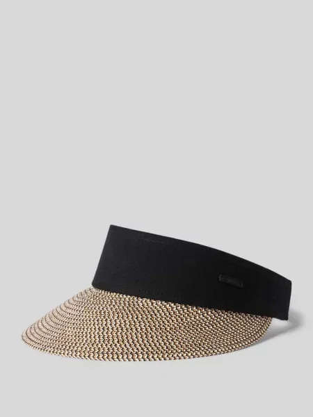 Czapka z daszkiem z detalem z logo model Vesder' Barts czarna