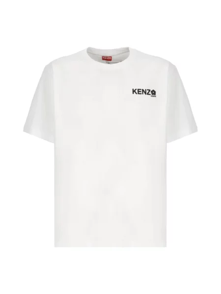 Kenzo Koszulki Mężczyzna L T-shirt z okrągłym dekoltem biały