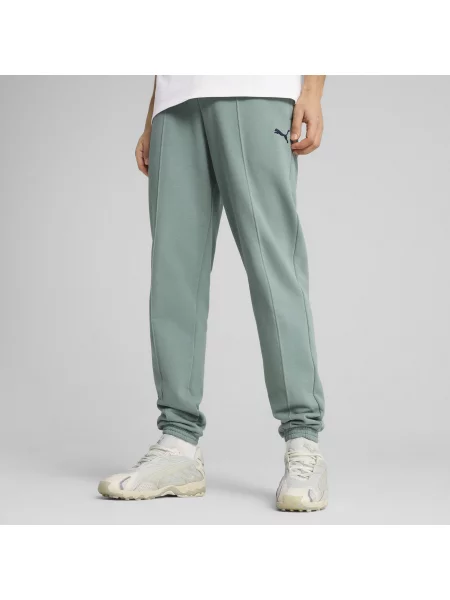 PUMA spodnie dresowe Wardrobe Essentials Odzież L zielony