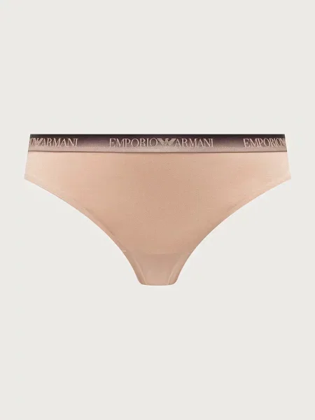 Emporio Armani Underwear tangá dámske béžová