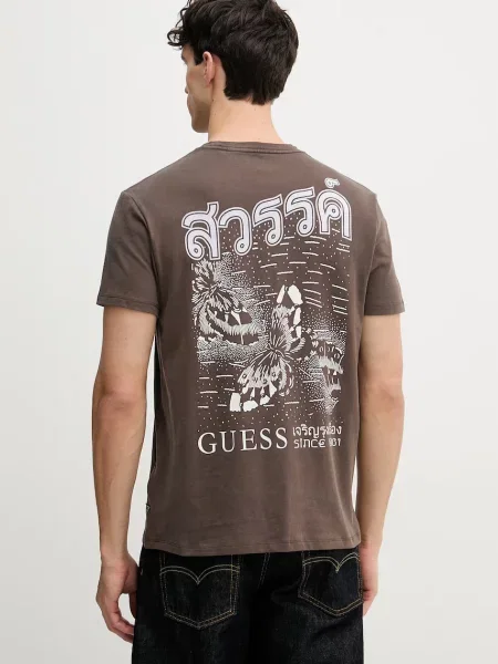 Guess kratka majica rjava