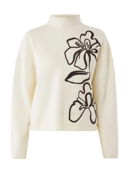 MEXX Pulover crem / închis maro