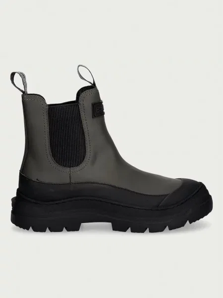 Barbour Harriety sztyblety na platformie skórzane