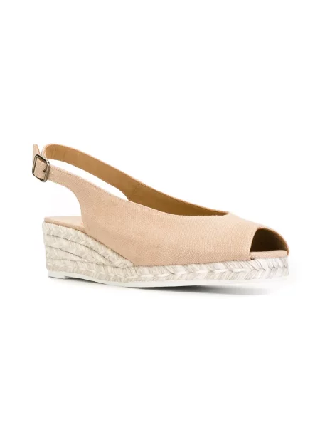 Sandale Castaner cu vârf deschis slingback