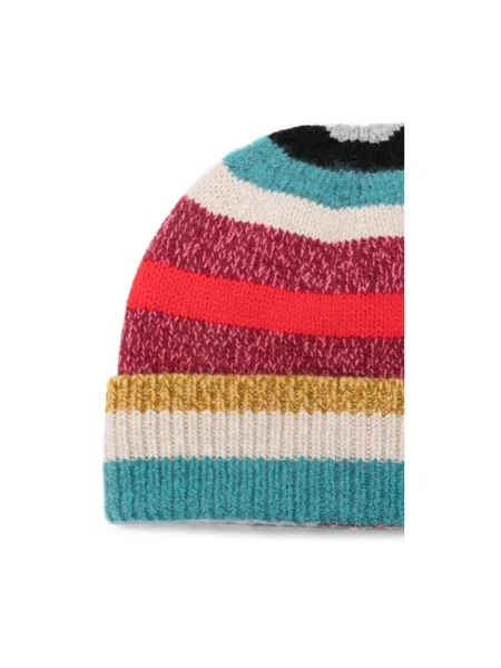 Czapka Paul Smith w paski z paskiem