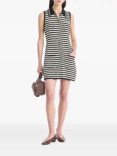 Rochie mini Altuzarra cu dungi tricotate