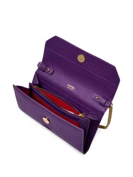 Geantă Lancel din piele violet