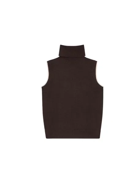 Sweter Armani Exchange wełniany brązowy