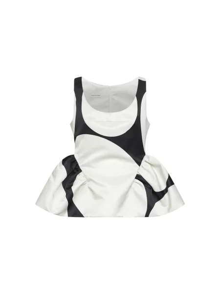 Top Dries Van Noten czarny