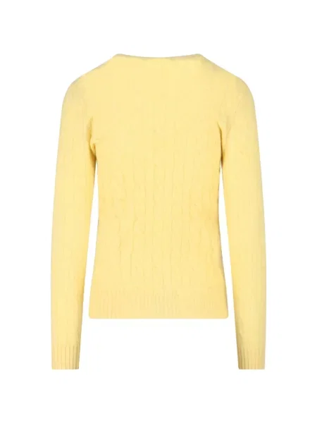 Vlněný dlouho svetr Polo Ralph Lauren zelený