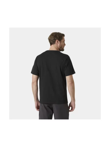 Majica Helly Hansen s autogramom crna