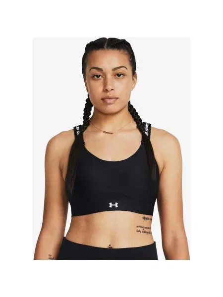 Biustonosz sportowy Under Armour Infinity High XS-AC czarny
