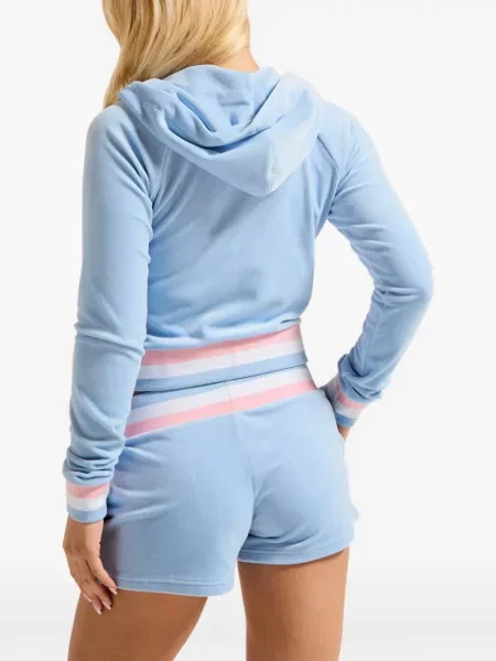 Su raišteliu šortai Juicy Couture mėlyna