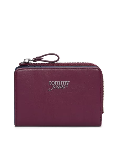 Tommy Jeans Portofel BOLD vin roșu
