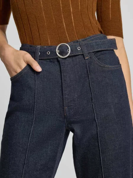 Jeansy o rozkloszowanym kroju bootcut z mieszanki bawełny model Marissa' Joop! niebieskie