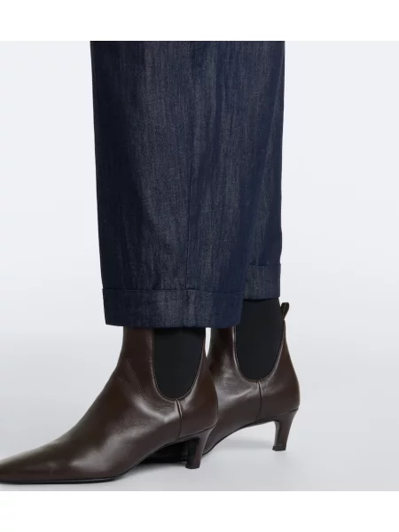 Blugi cu picior larg 's Max Mara albastru