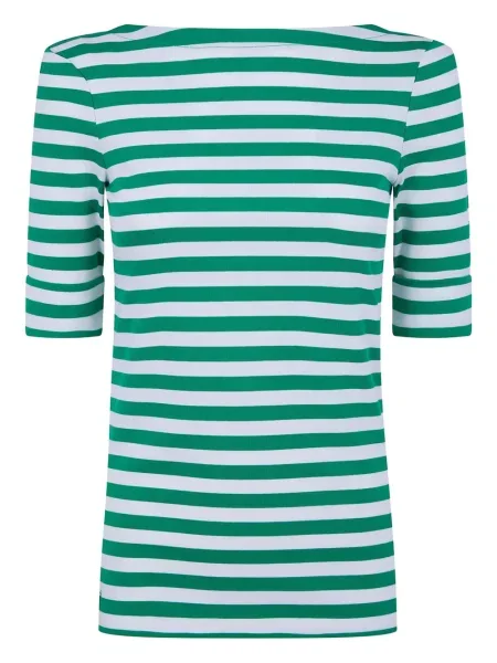 Top Lauren Ralph Lauren cu dungi verde
