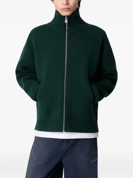Cardigan Axel Arigato verde