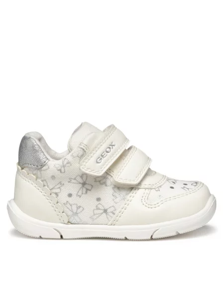 Sneakersy Geox białe