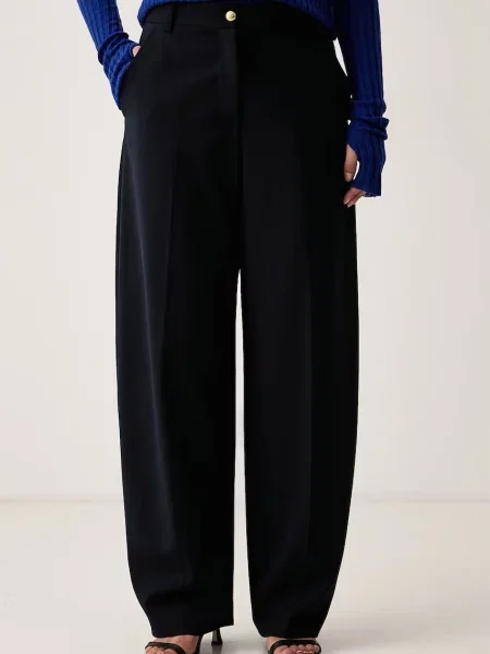 Pinko pantaloni pentru femei cu amestec de lână