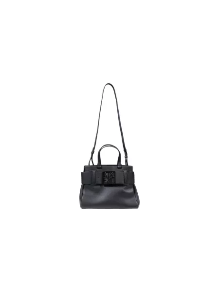 Torebka Armani Exchange skórzana czarna
