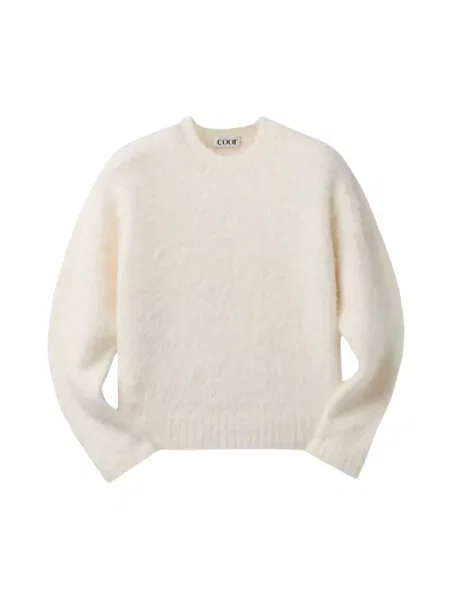 Sweter Coor z alpaki beżowy